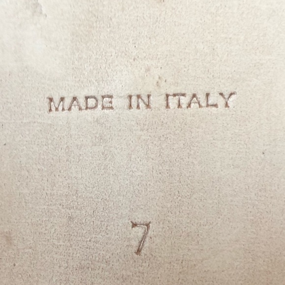 EVERLANE The Modern Loafer Flats Black Matte Leather RARE White Heel Stripe Sz 7 - Picture 16 of 16